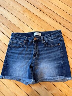 BKE Women’s Dark Blue Denim Jean Shorts